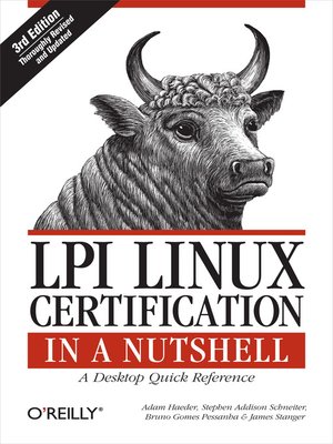 cover image of LPI Linux Certification in a Nutshell
